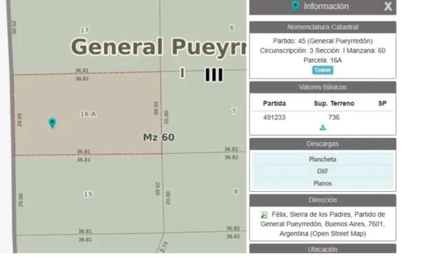 Lotes y terrenos en Venta — felix