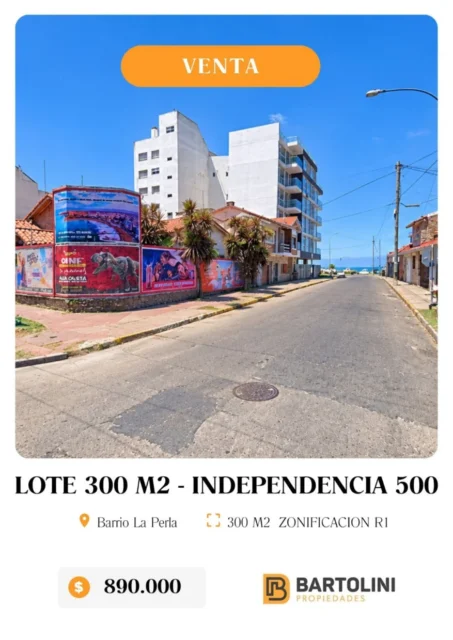 Lotes y terrenos en Venta — Independencia 500