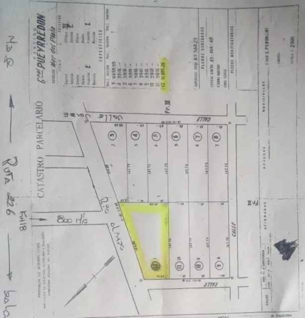 Campos y chacras en Venta — Gloria  La Pelegrina