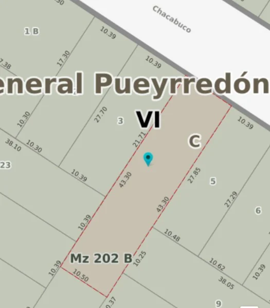 Lotes y terrenos en Venta — chacabuco 4450
