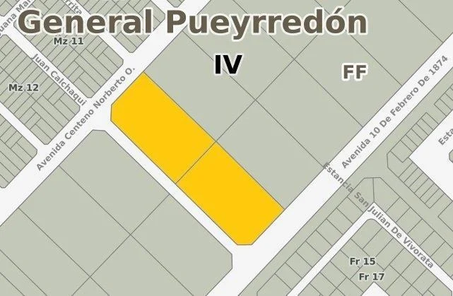 Lotes y terrenos en Venta — Calchaqui y 10 de Febrero