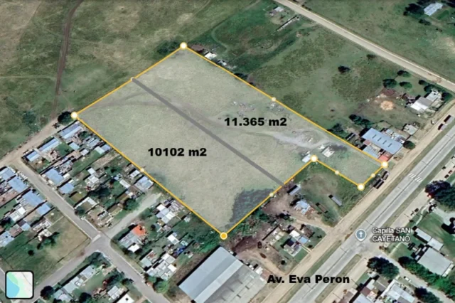 Lotes y terrenos en Venta — Av. Eva Perón 3949