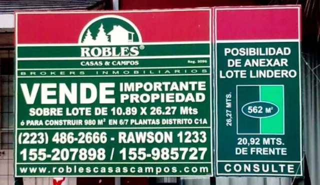 Lotes y terrenos en Venta — Córdoba 2250