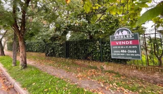 Lotes y terrenos en Venta — Las Heras 3400