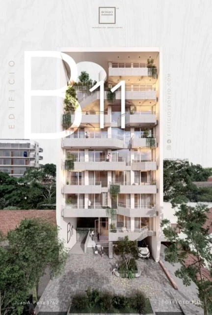 Departamentos, pisos y semipisos en Venta — Bonjo 11 - Venta EN Pozo - Finalización Marzo 2027 - Juan Angel Peña 3700