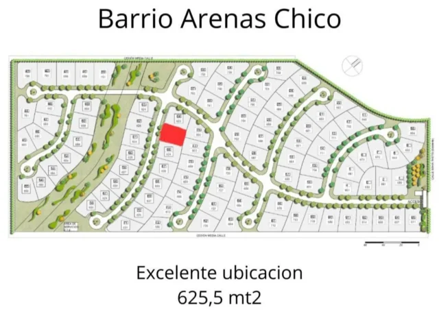 Lotes y terrenos en Venta — ARENAS CHICO