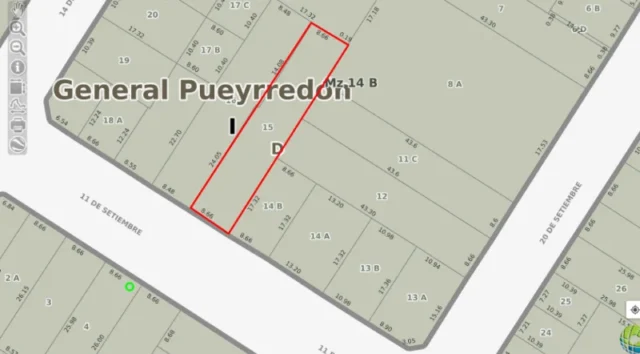 Lotes y terrenos en Venta — 11 DE SEPTIEMBRE 3600