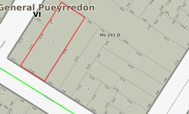 Lotes y terrenos en Venta — FALUCHO 3800