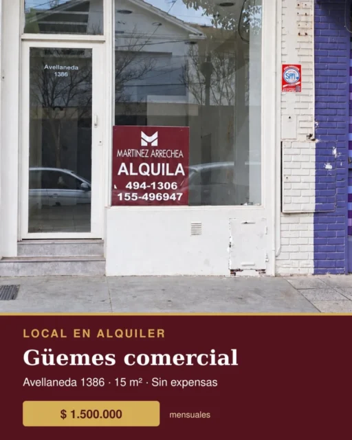 Locales en Alquiler — Avellaneda 1386