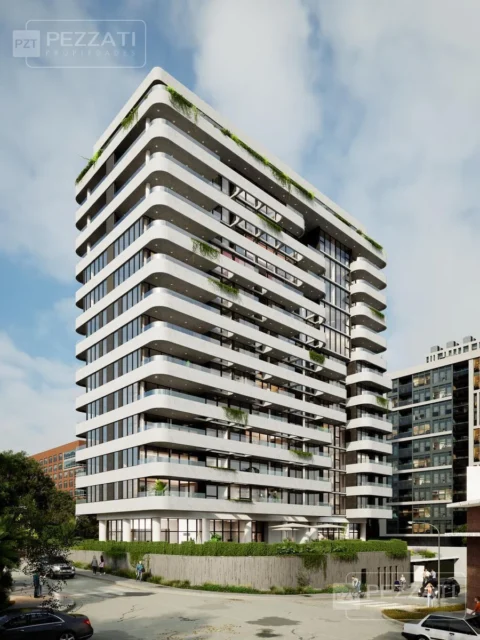 Departamentos, pisos y semipisos en Venta — Edificio Domani Vista . Alem.  Frente al mar y Golf Playa Grande