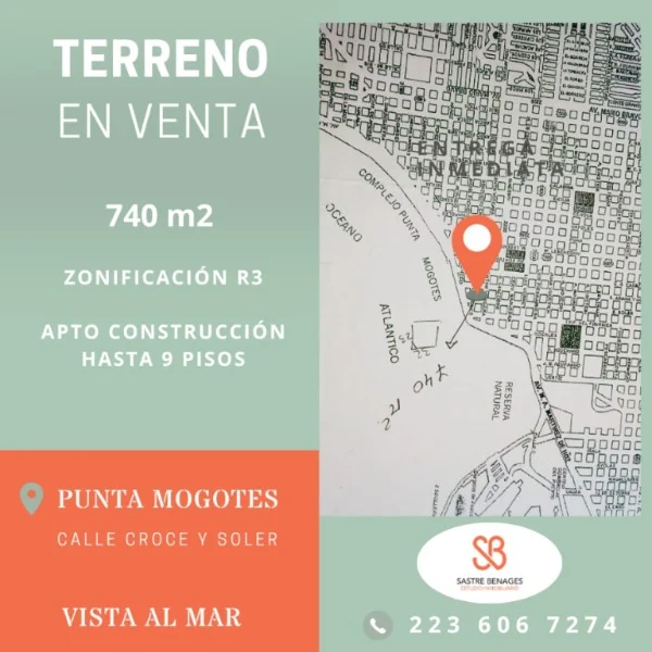 Lotes y terrenos en Venta — Croce y Soler