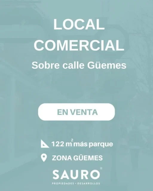 Locales en Venta — Martín Miguel de Güemes 2843