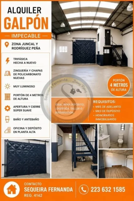Casas, chalets en Alquiler — Juncal 2500